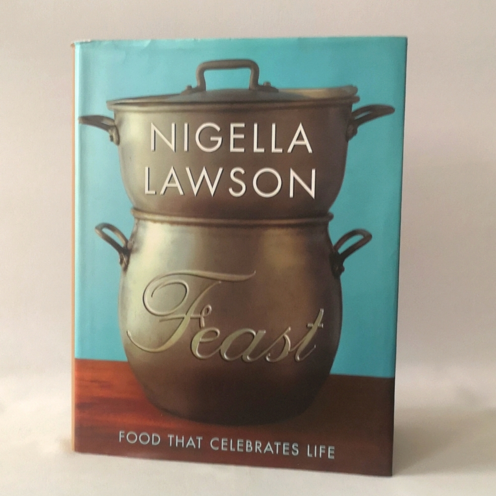 Feast by Nigella Lawson Hardcover Cookbook, Great Condition, Colour Pics 472 pgs